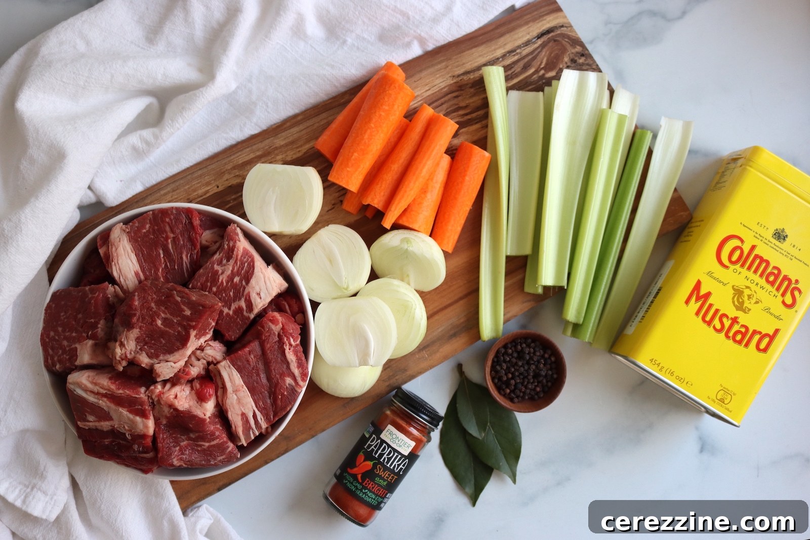 Hungarian Goulash Ingredients