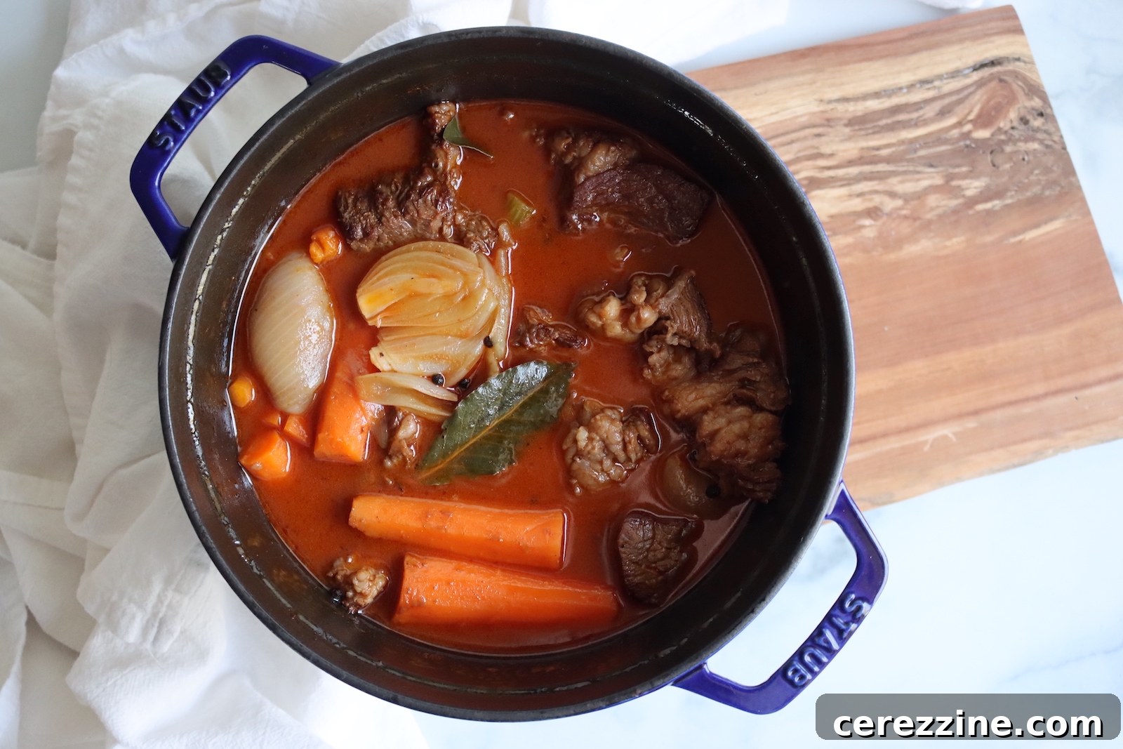 Simmering Hungarian Goulash