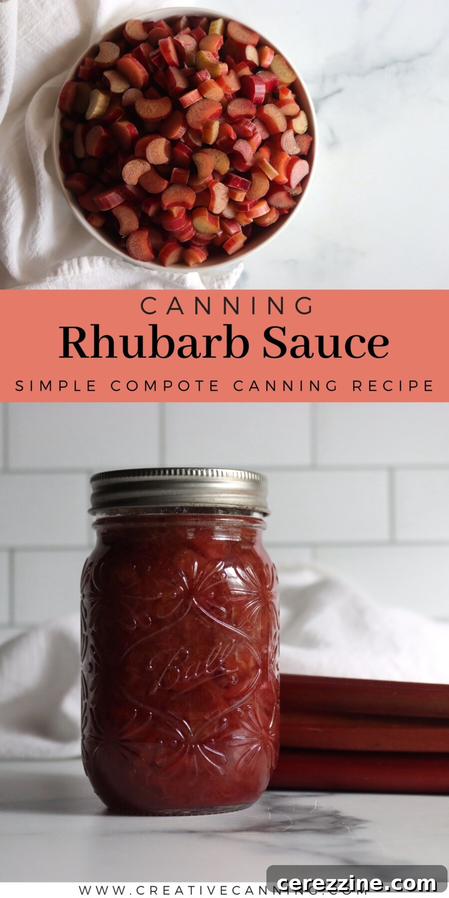 Bright & Tangy Rhubarb Sauce 8 Rhubarb Sauce Recipe
