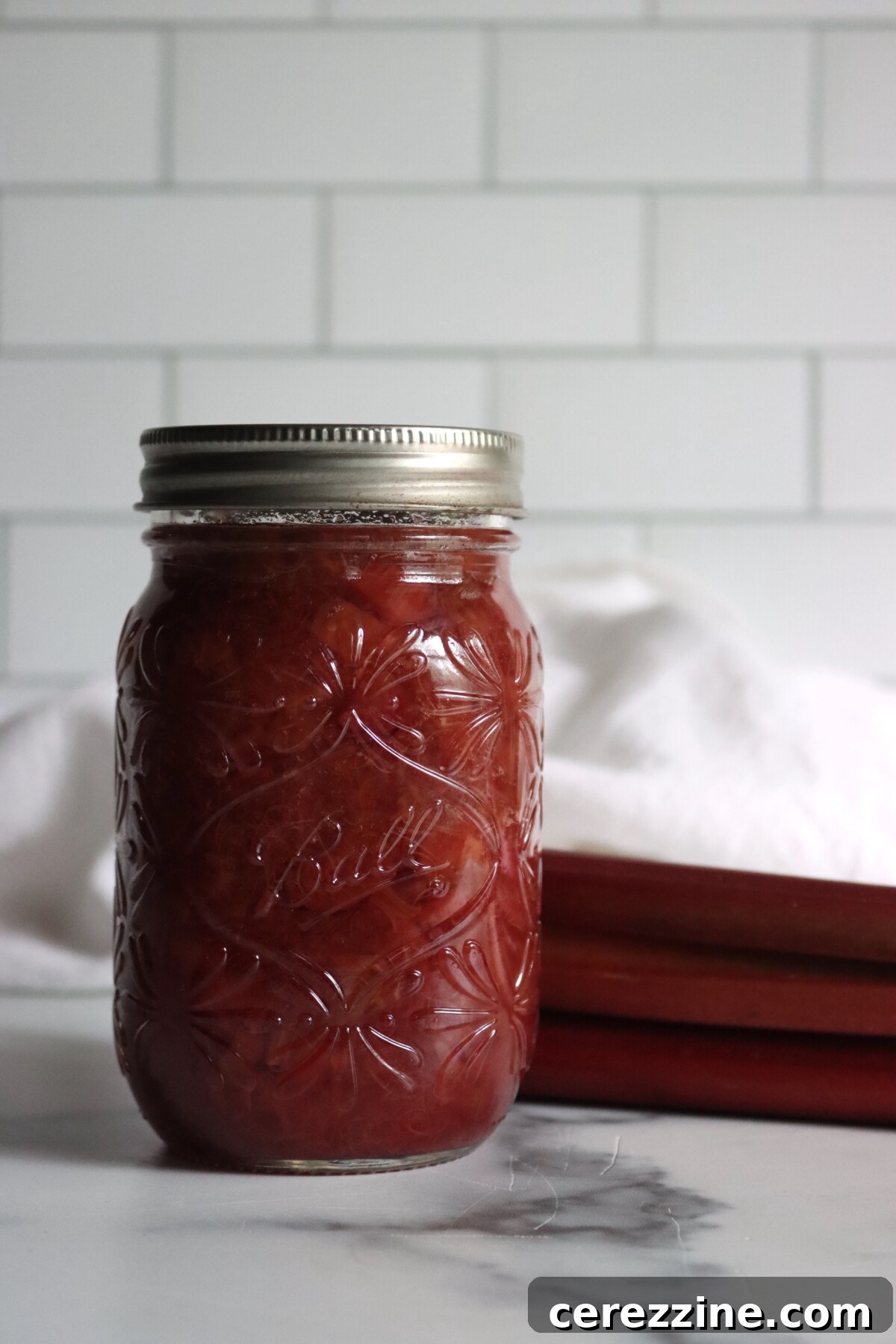 Bright & Tangy Rhubarb Sauce 5 Rhubarb Sauce