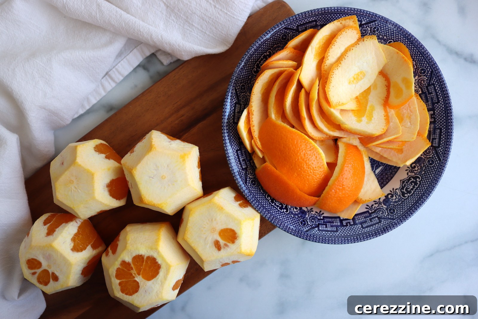 Peeling Oranges for Jam