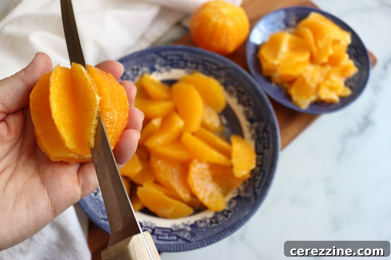 Cutting Orange Supremes