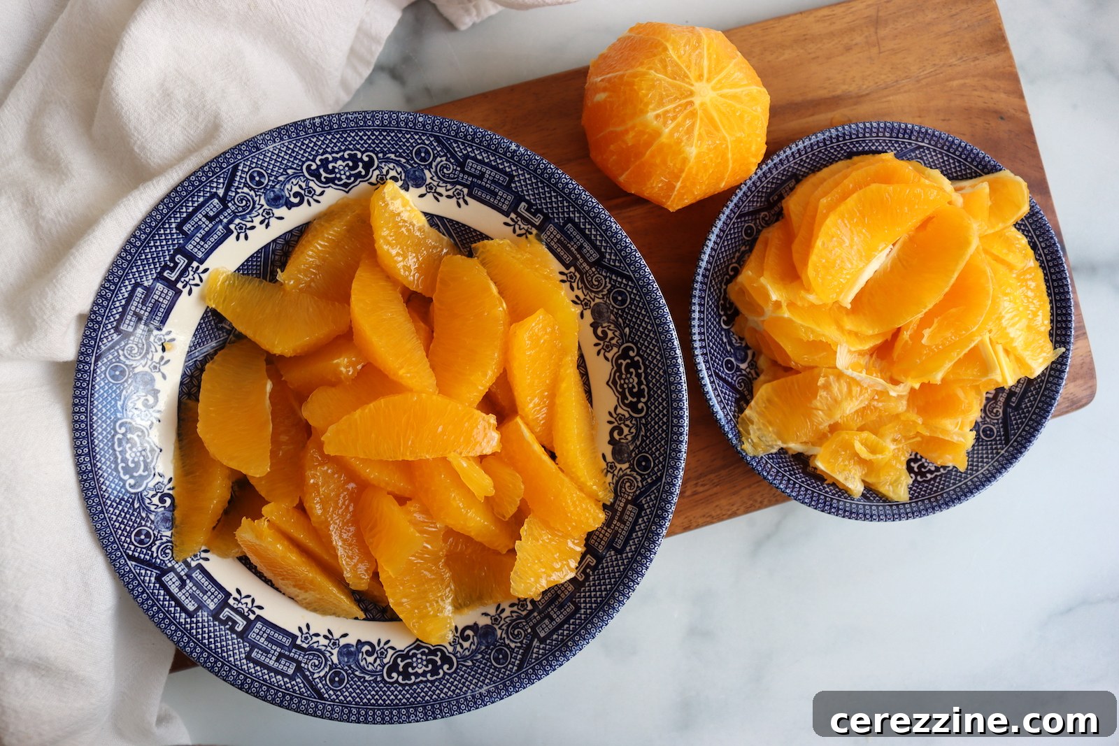 Combining Ingredients for Orange Jam