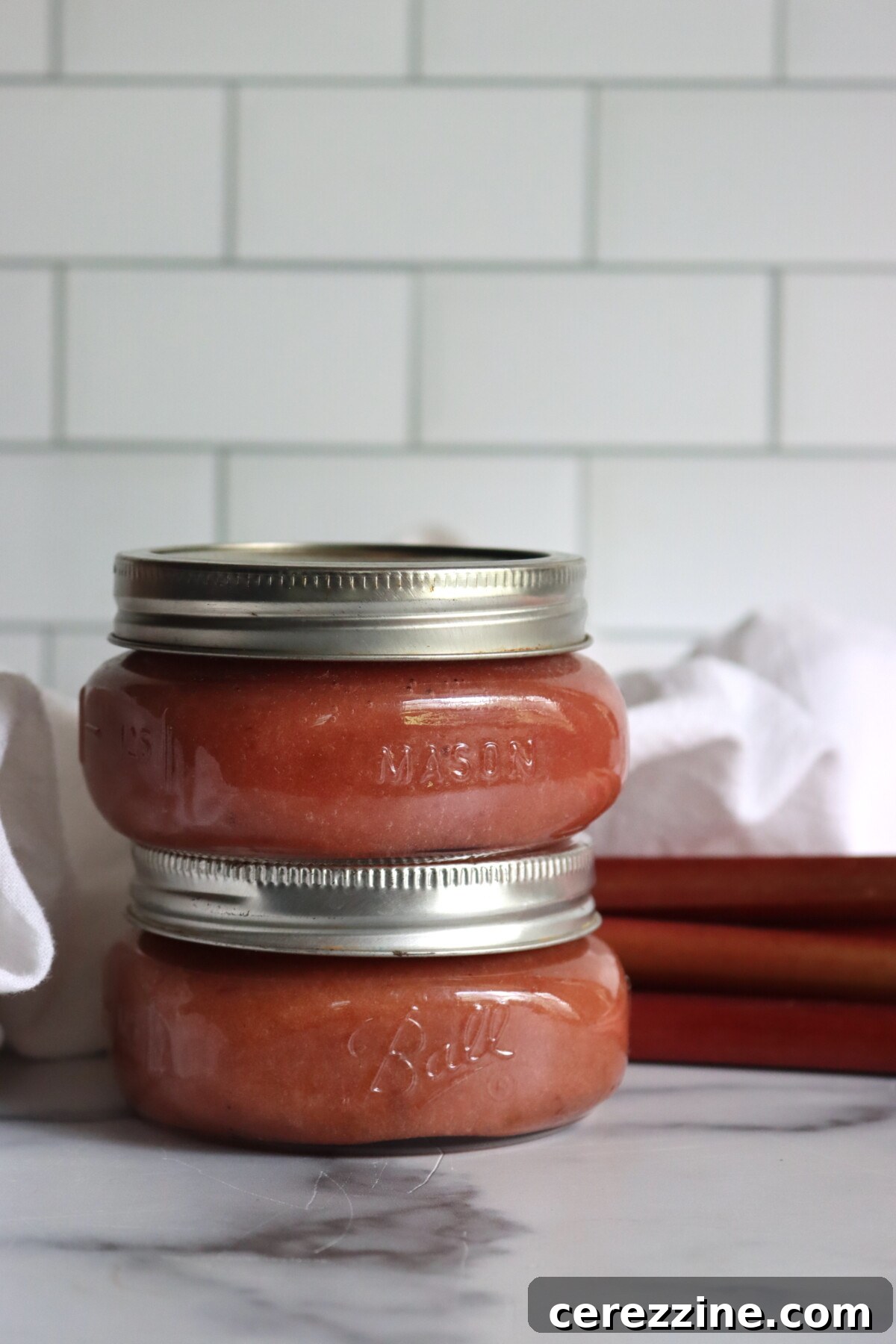 Tangy Rhubarb Butter 3 Rhubarb Butter