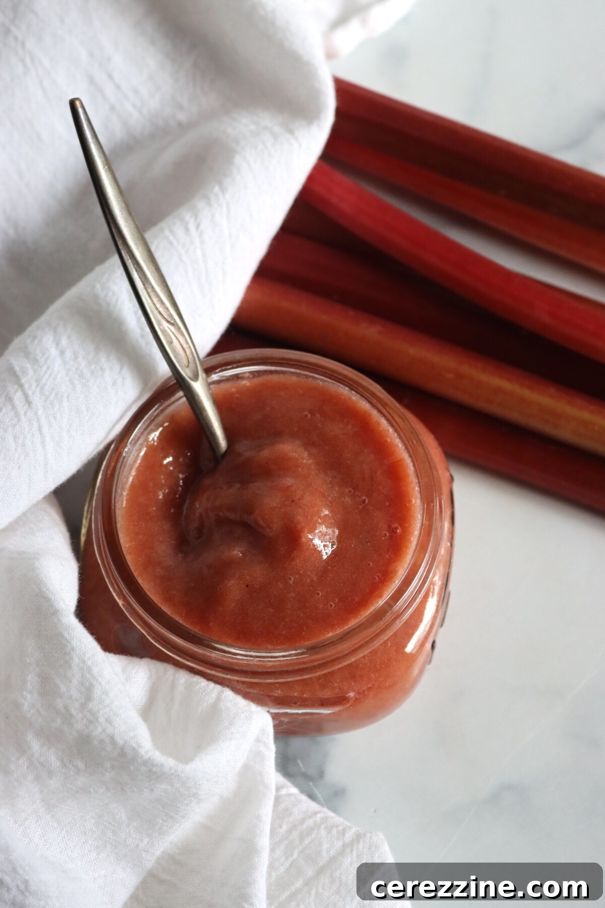 Tangy Rhubarb Butter 5 Rhubarb Butter