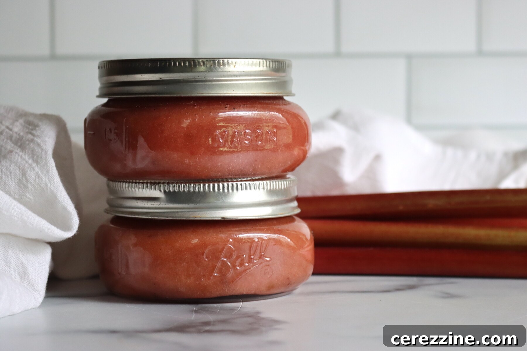 Tangy Rhubarb Butter 7 Rhubarb Butter