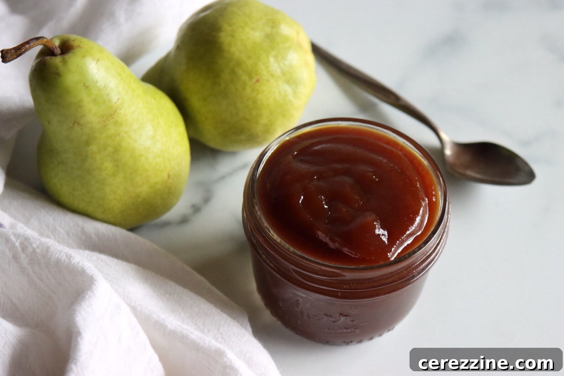 Salted Caramel Pear Butter