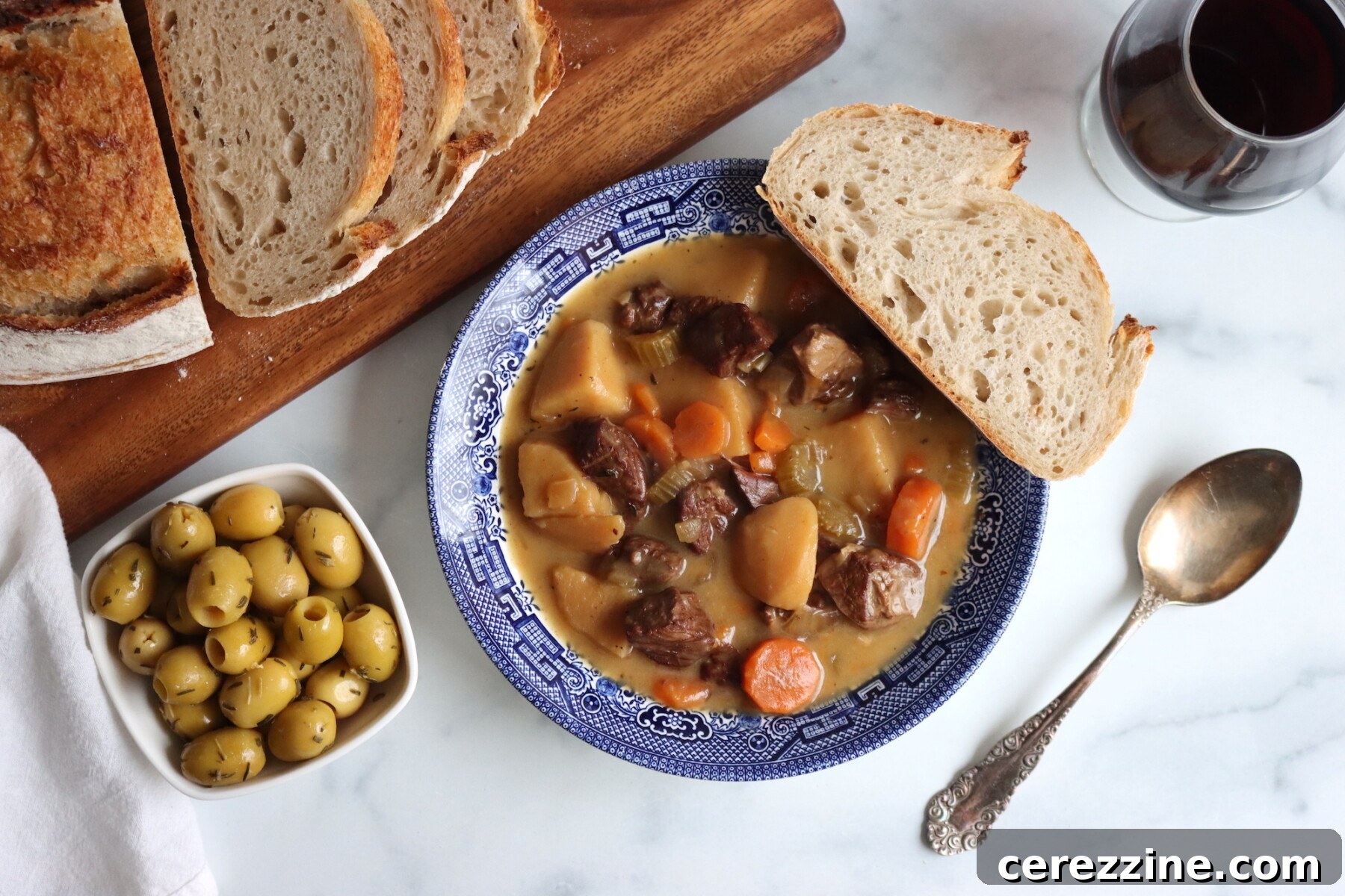 Serving Beef Stew