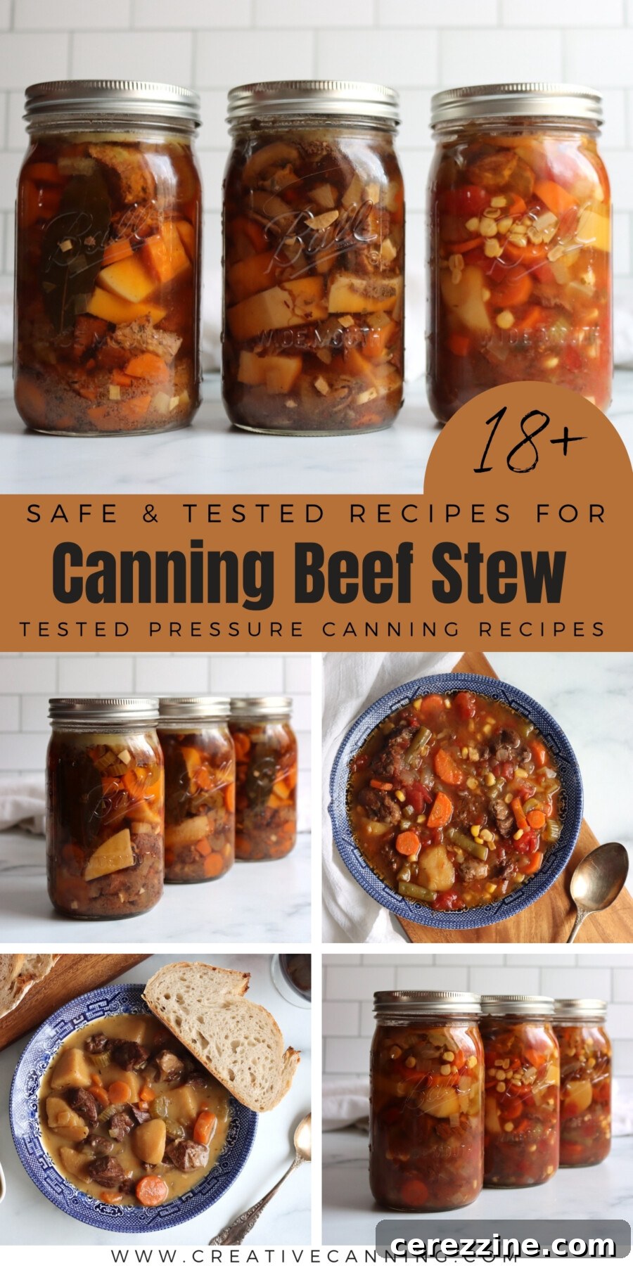 Beef Stew Pressure Canning Recipes Overview