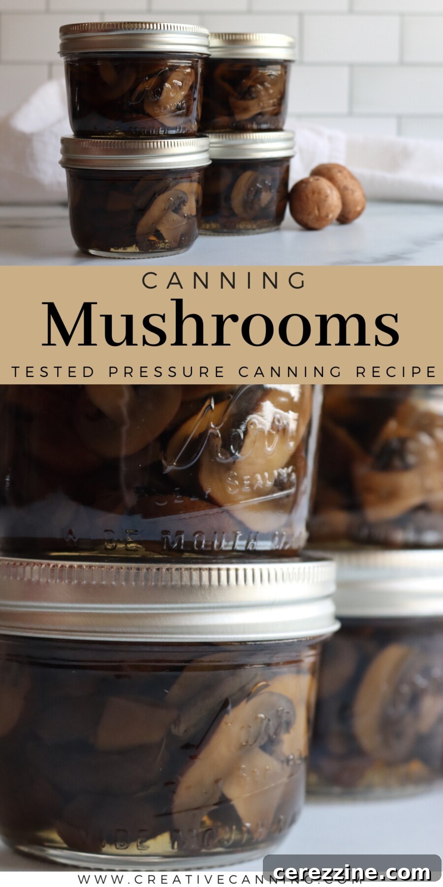 Preserving Mushroom Perfection 16 Pressure Canning Mushrooms
