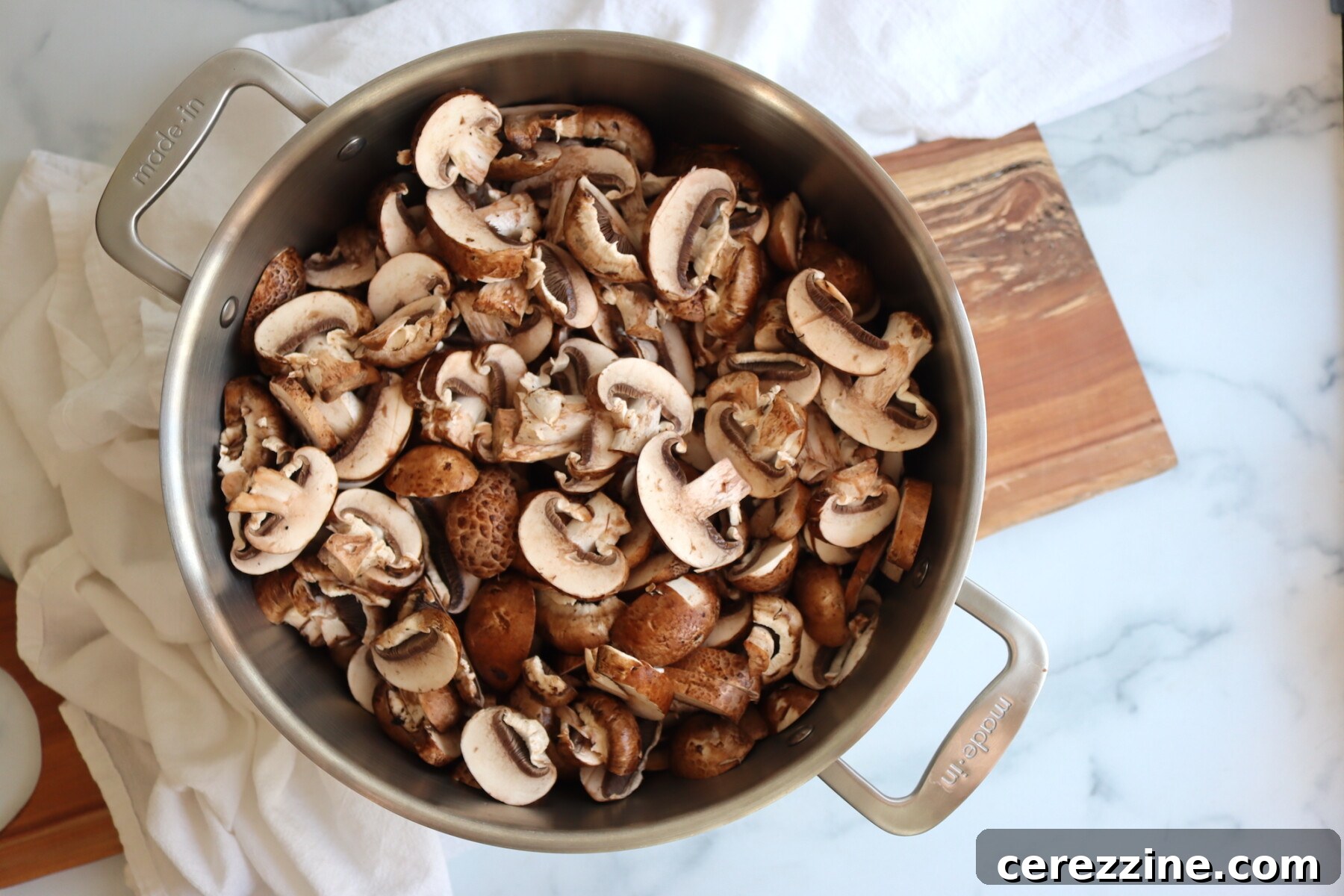 Preserving Mushroom Perfection 8 Mushrooms Prepped for Canning