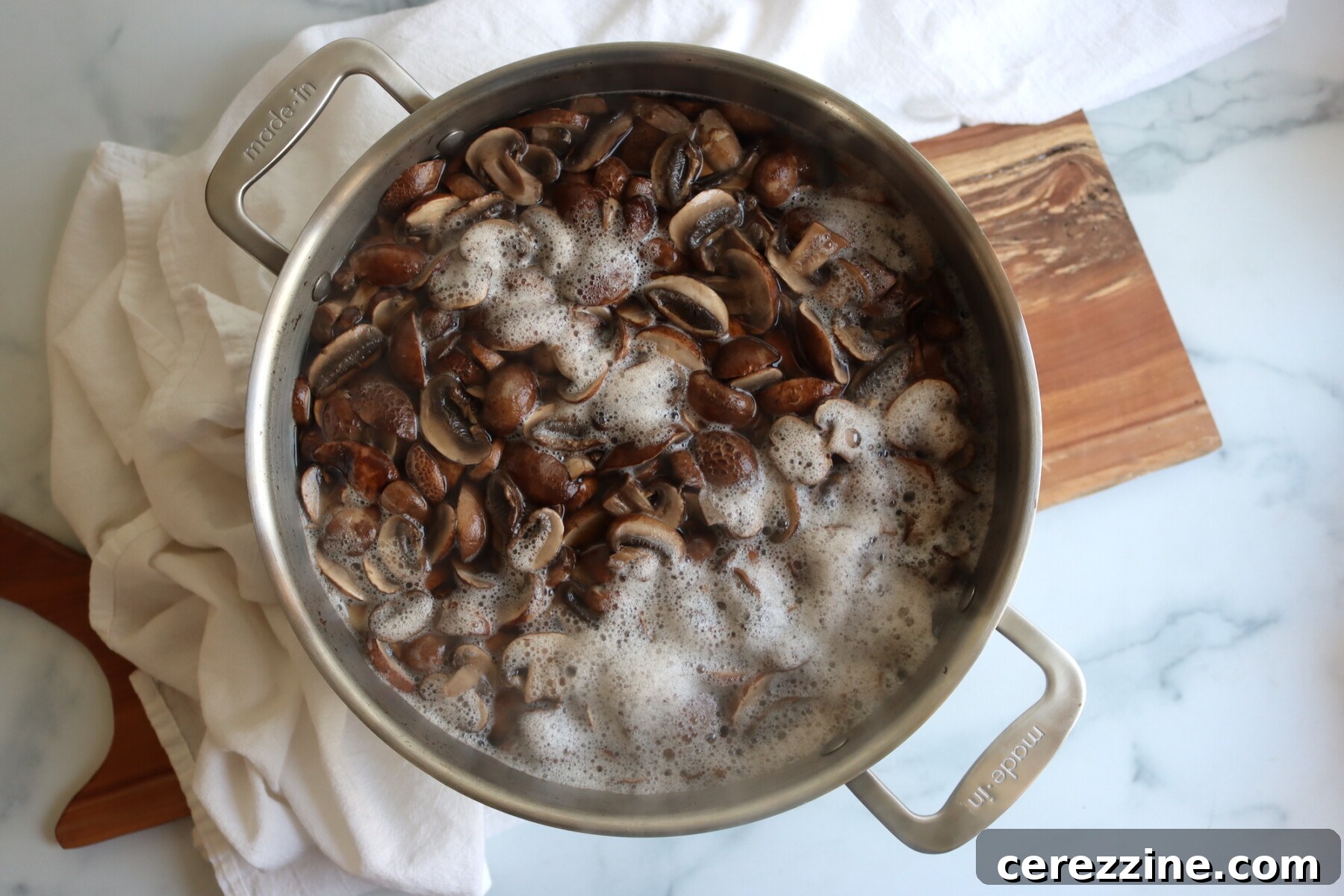 Preserving Mushroom Perfection 9 Pre-Cooking mushrooms for Canning