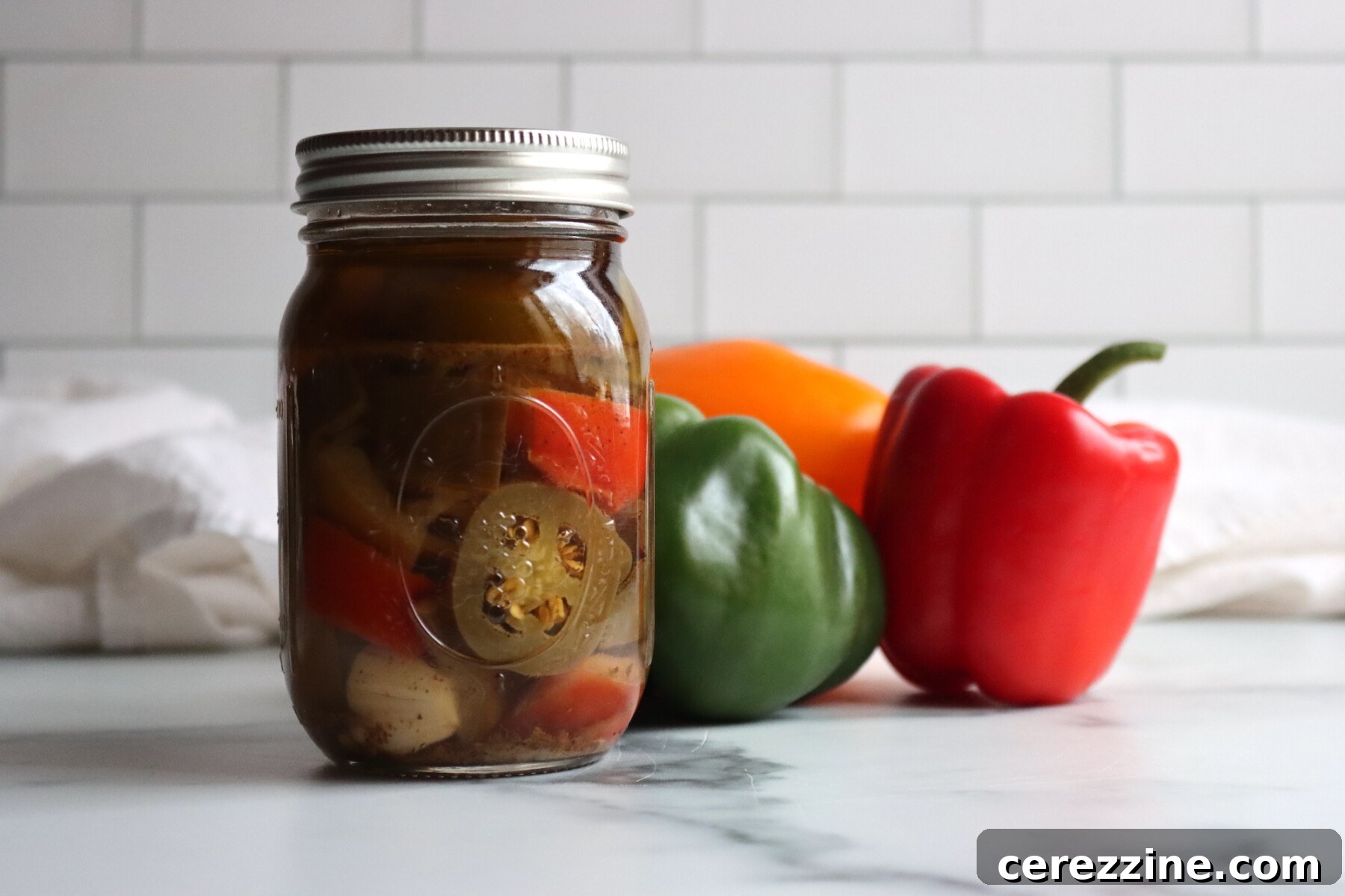 Marinated Peppers Canning Recipe for a Gourmet Pantry