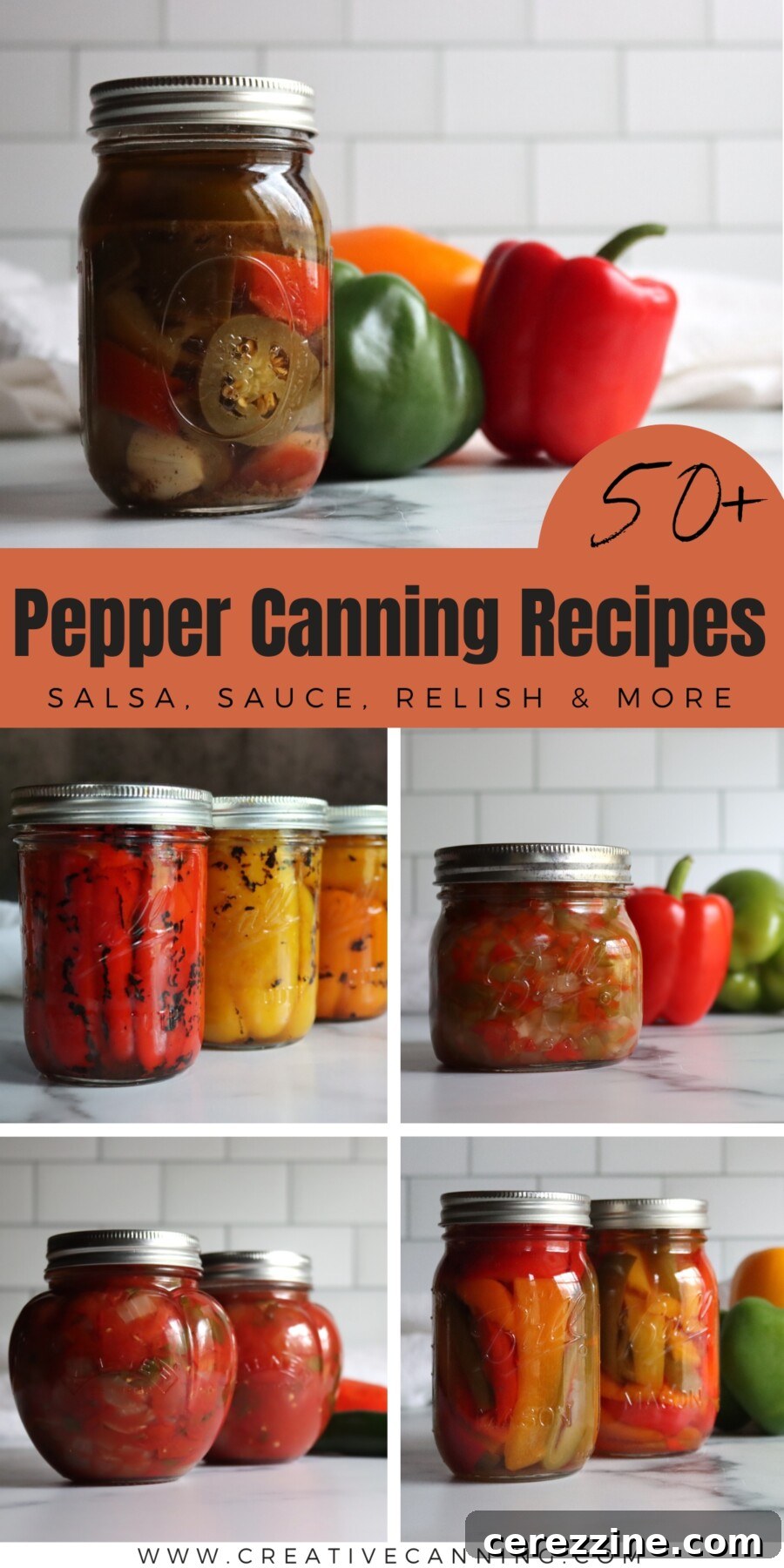 Comprehensive List of Pepper Canning Recipes