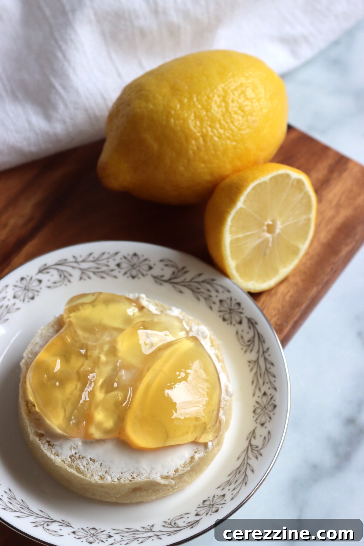 Lemony Gel 13 Jars of lemon jelly cooling on counter