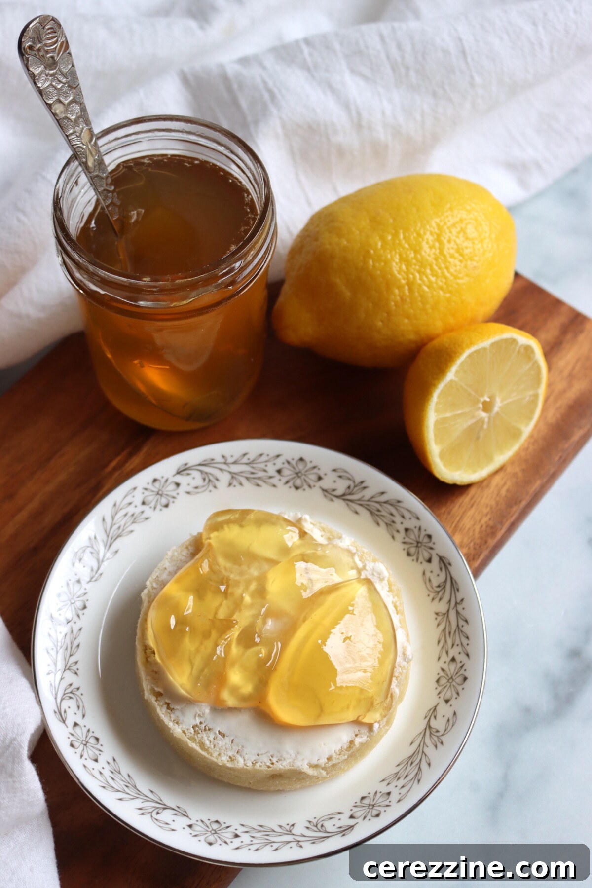 Lemony Gel 5 Lemon Jelly in a jar