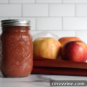 Rhubarb Applesauce