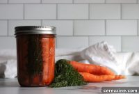 Dill-Pickled Carrots Recipe: Quick Tangy Refrigerator Pickles