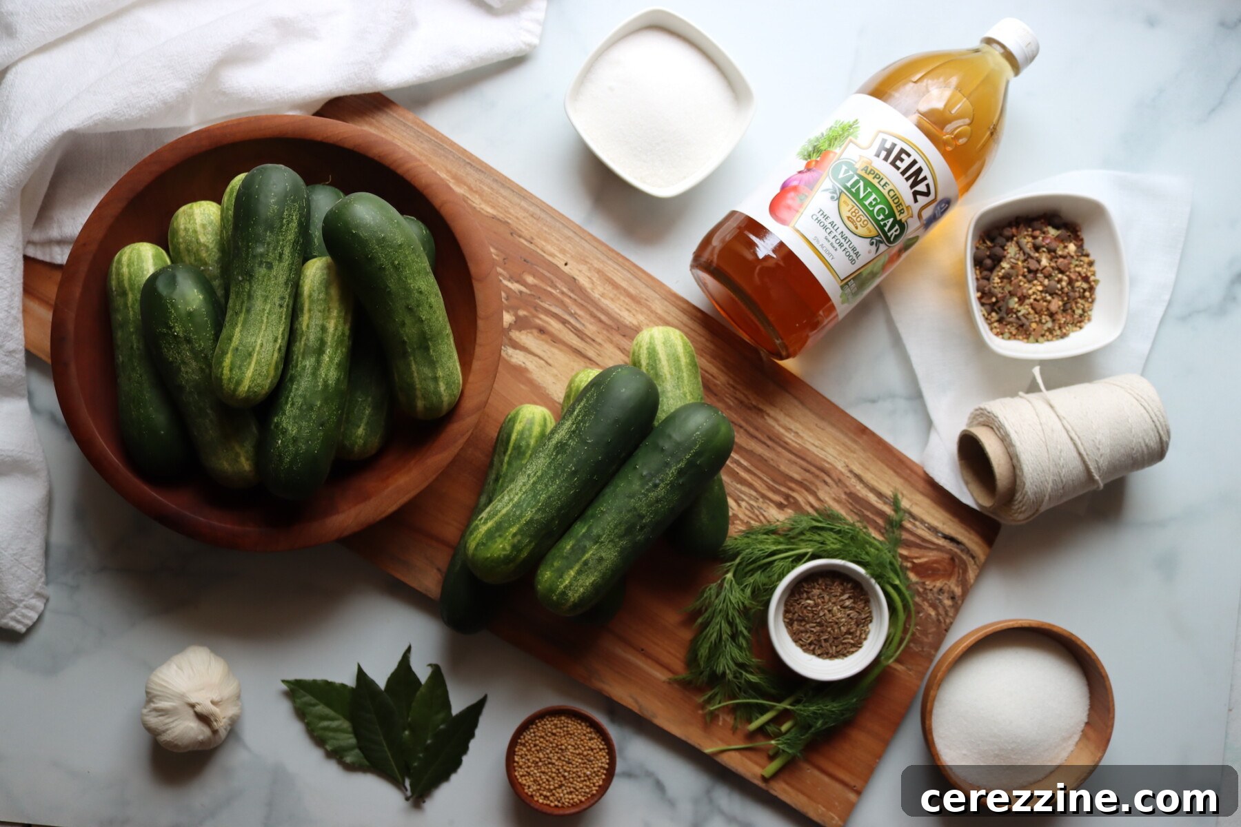 Deli Style Dill Pickle Ingredients
