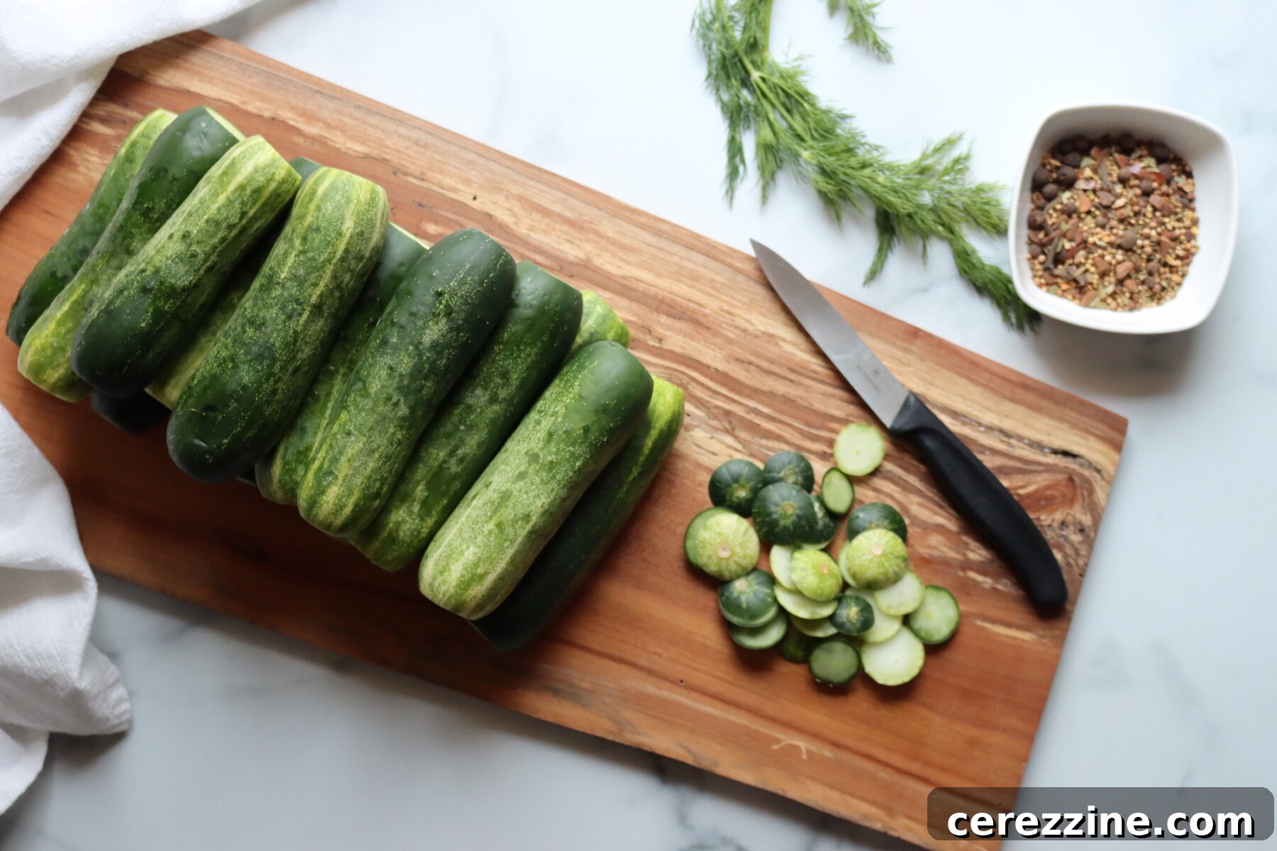Low-Sodium Dill Pickle Recipe: Tangy Homemade Pickles 7 Slicing Cucumbers for Low Salt Pickles