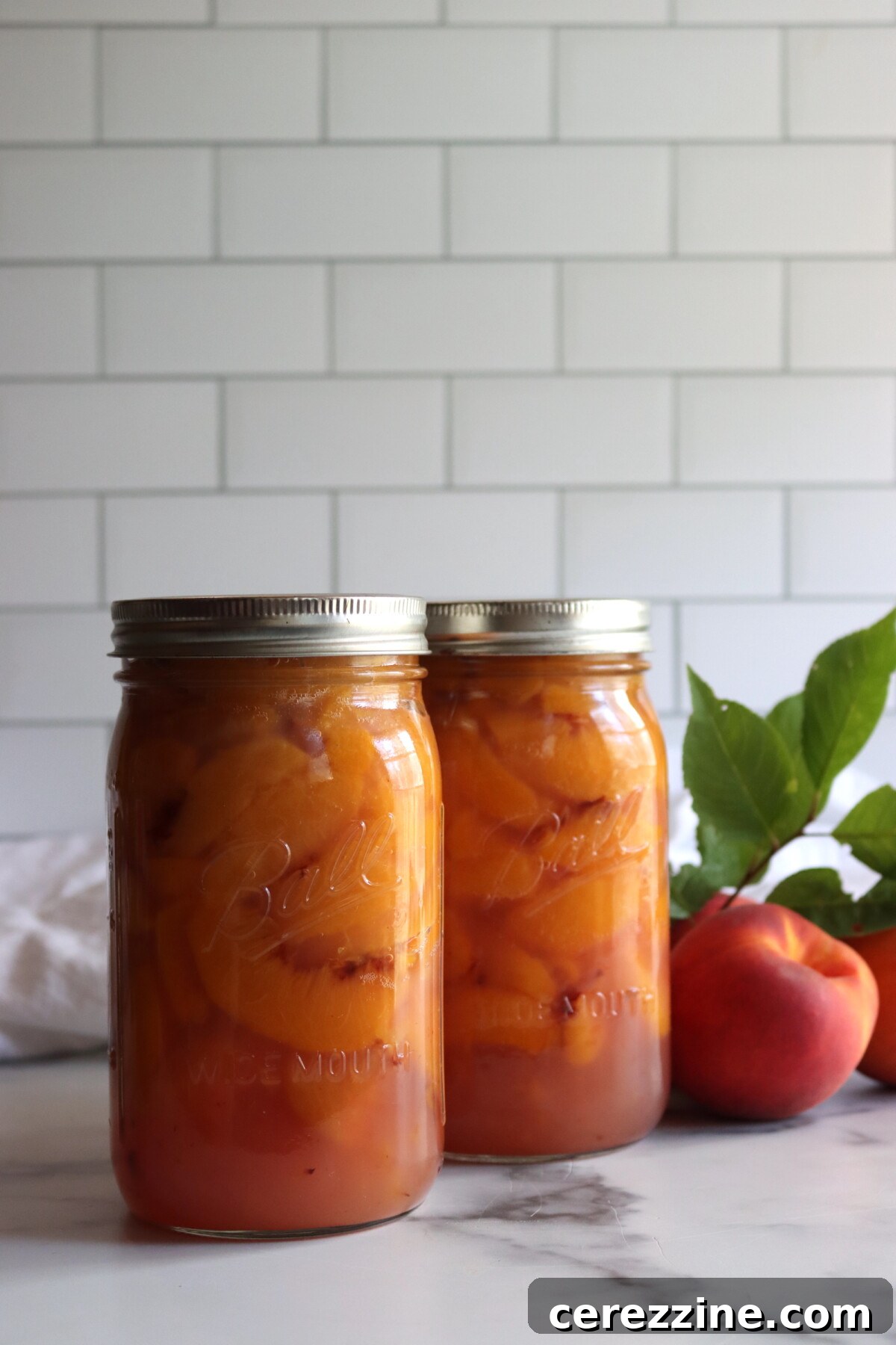 Canning Peach Pie Filling