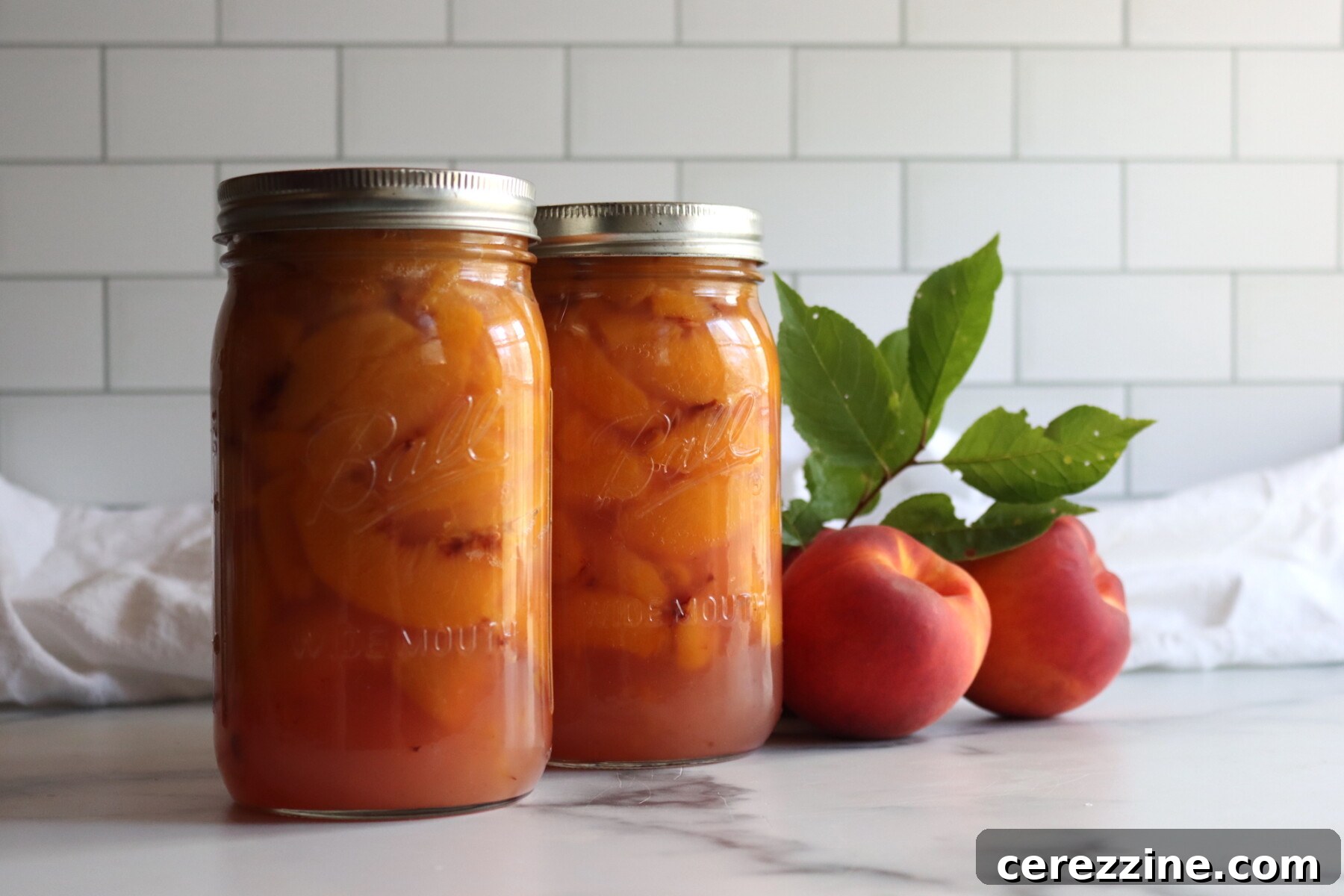 Canning Peach Pie Filling