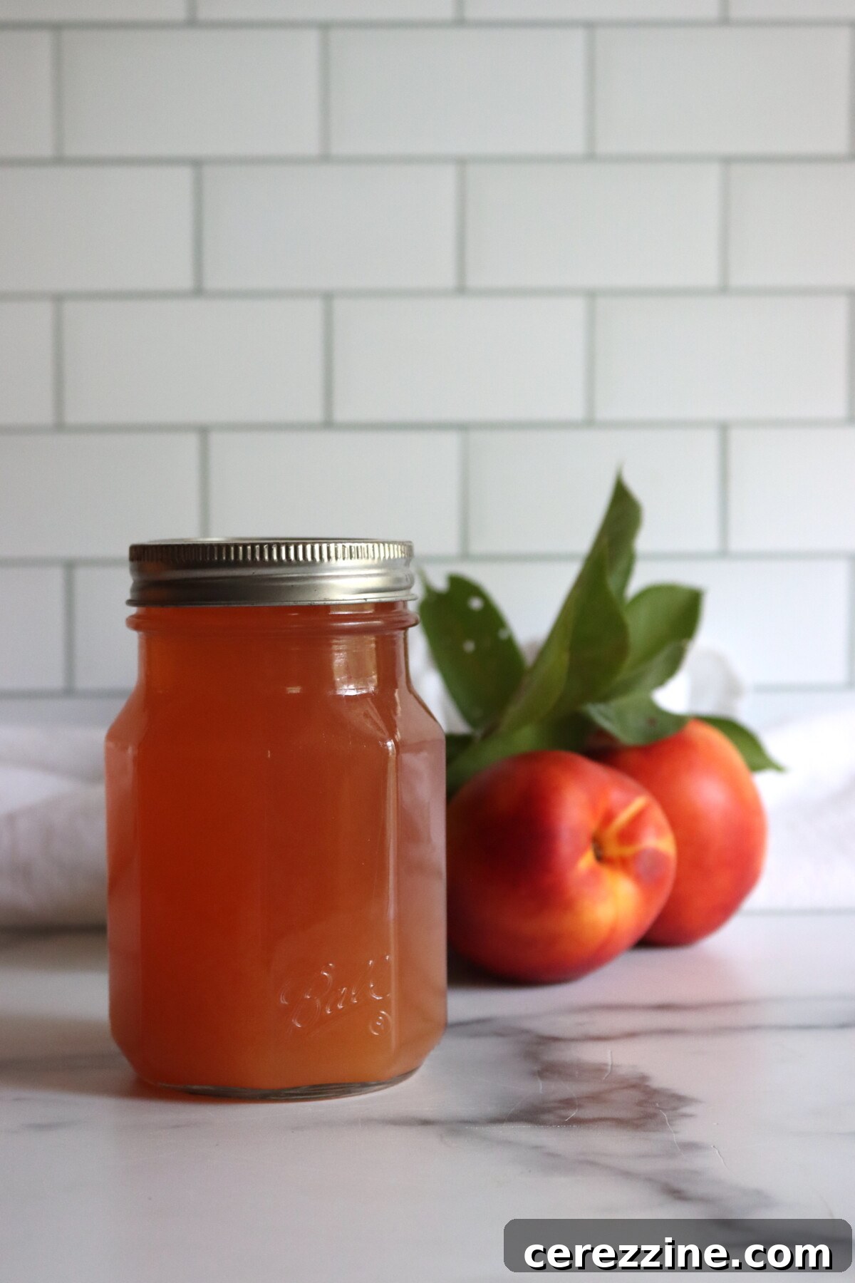 Nectarine Syrup
