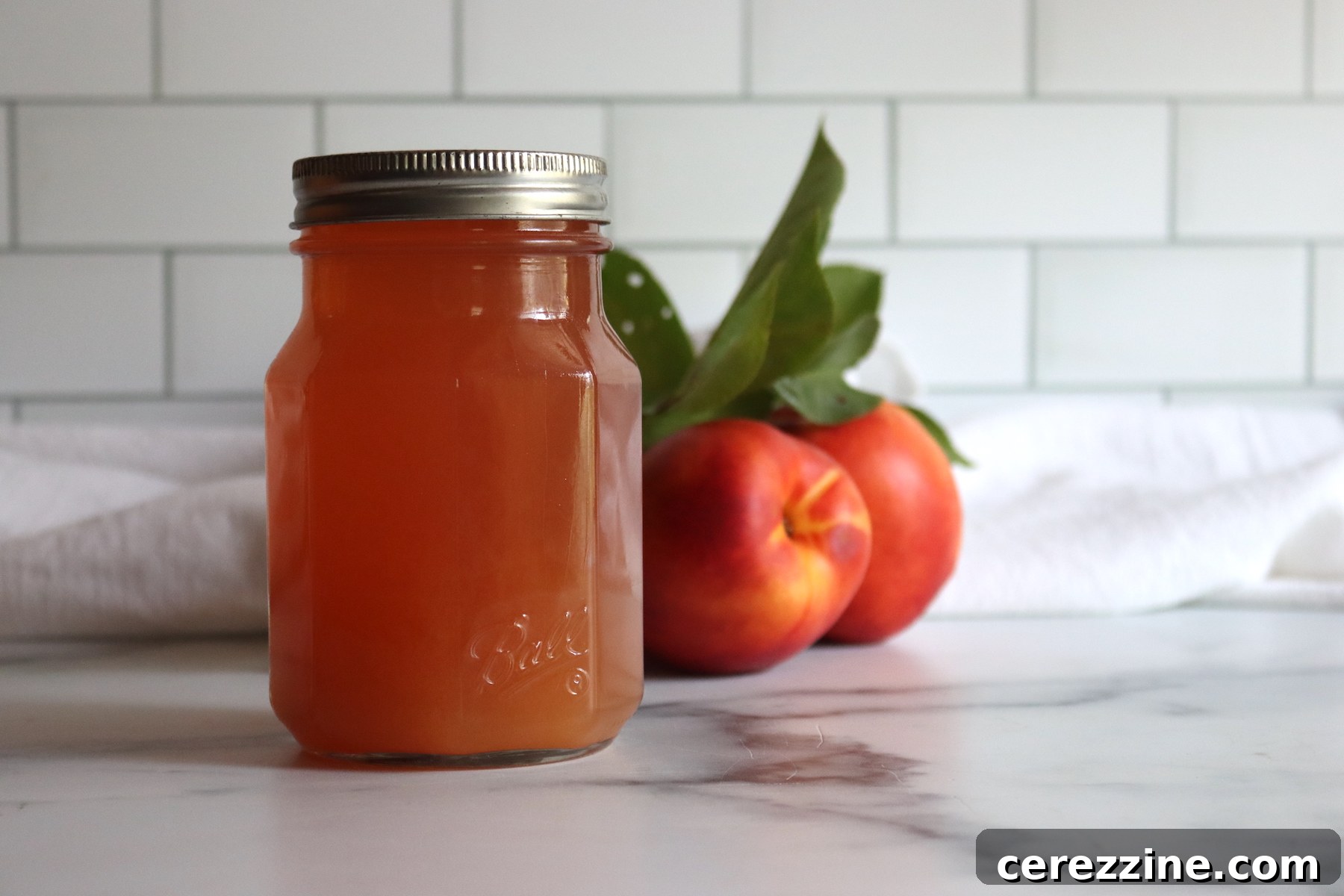 Nectarine Syrup