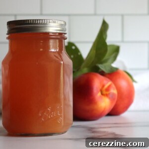 Nectarine Syrup