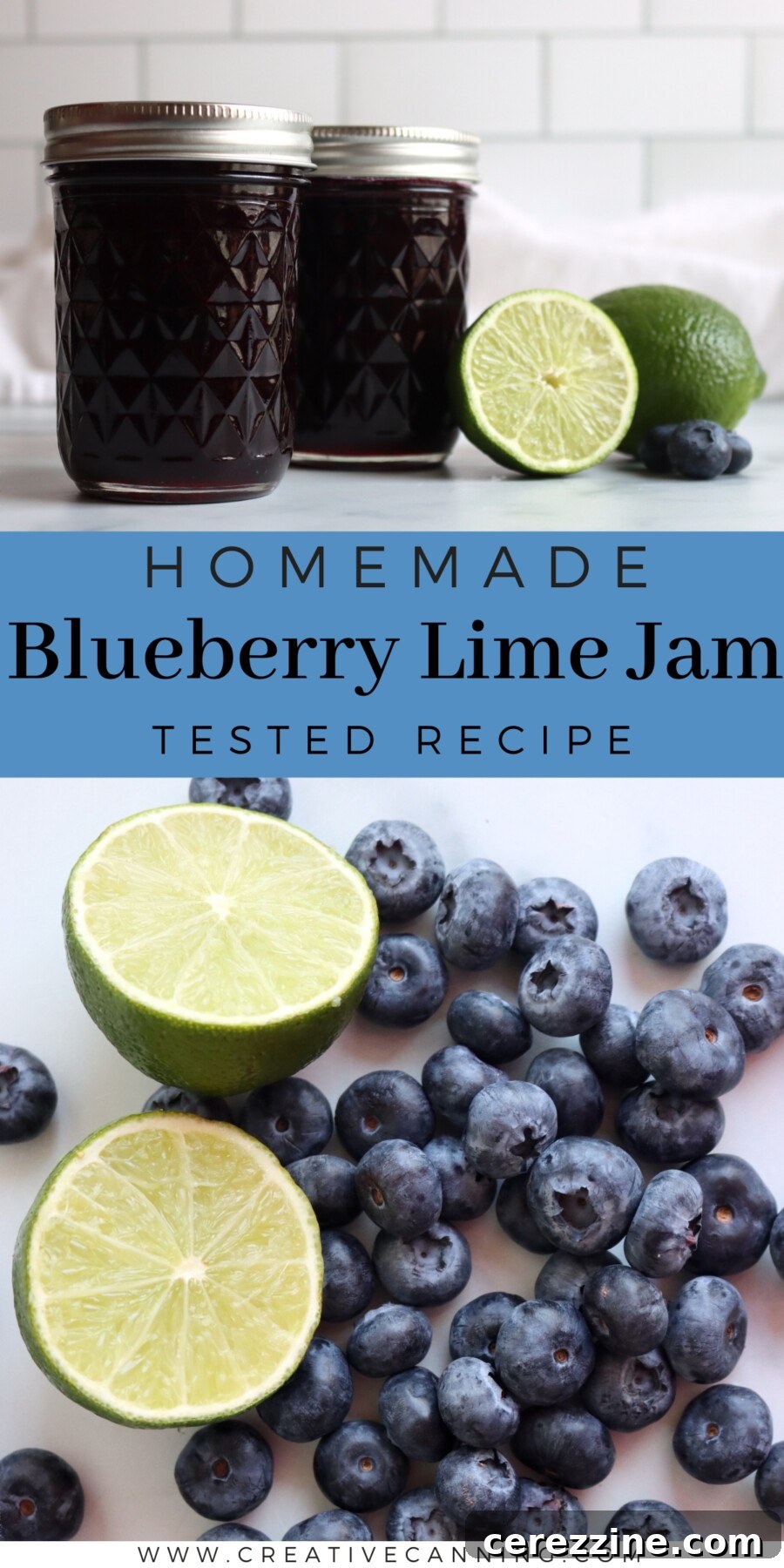 Blueberry Lime Jam Recipe