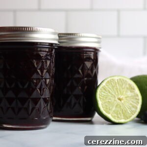 Blueberry Lime Jam