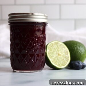Blueberry Lime Jelly