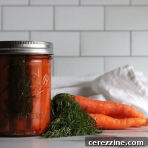 Dill Pickled Carrots