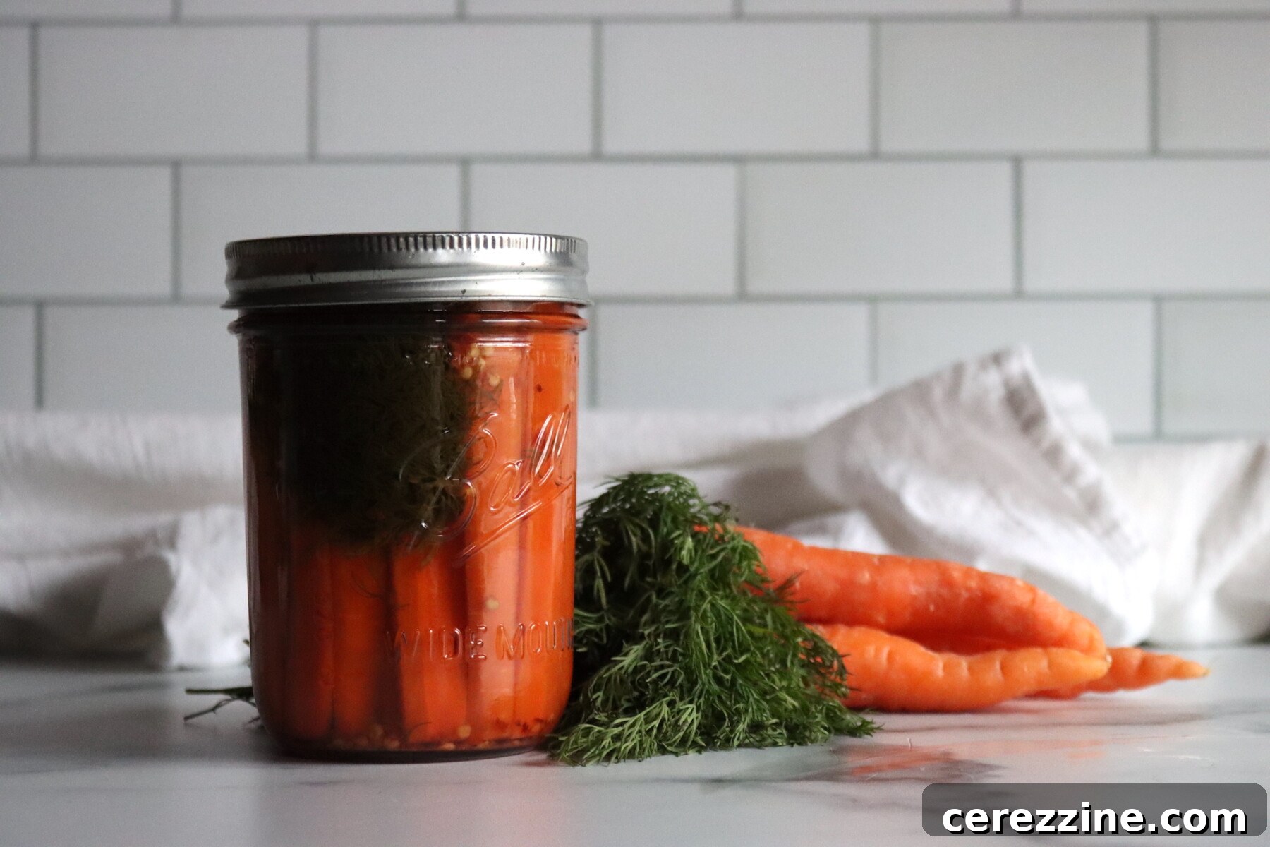 Dill Pickled Carrots