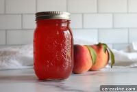 Peach Lemonade Concentrate Recipe for Iced Drinks
