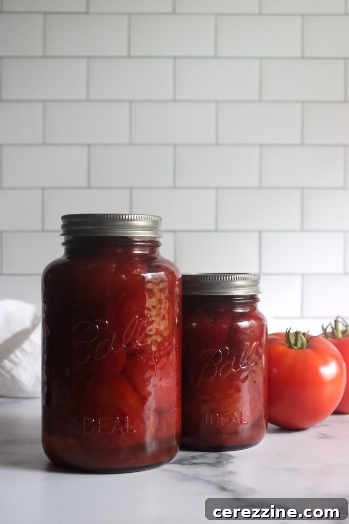 What You Can and Can’t Change in Tested Canning Recipes 9 Tomatoes in Wine