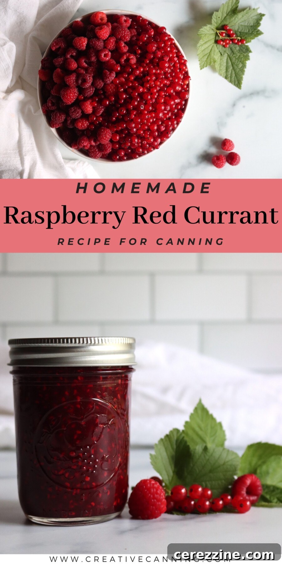 Raspberry Currant Jam Recipe