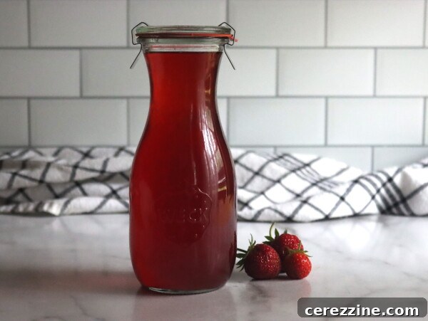 Homemade Blackberry Syrup Recipe for Pancakes & Desserts 11 Strawberry Syrup