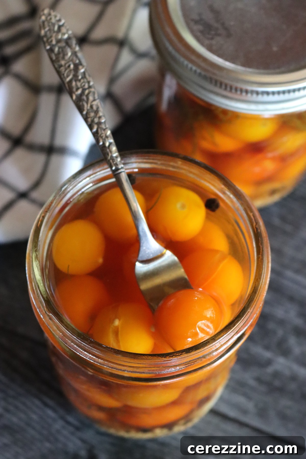 Dill Pickled Cherry Tomatoes