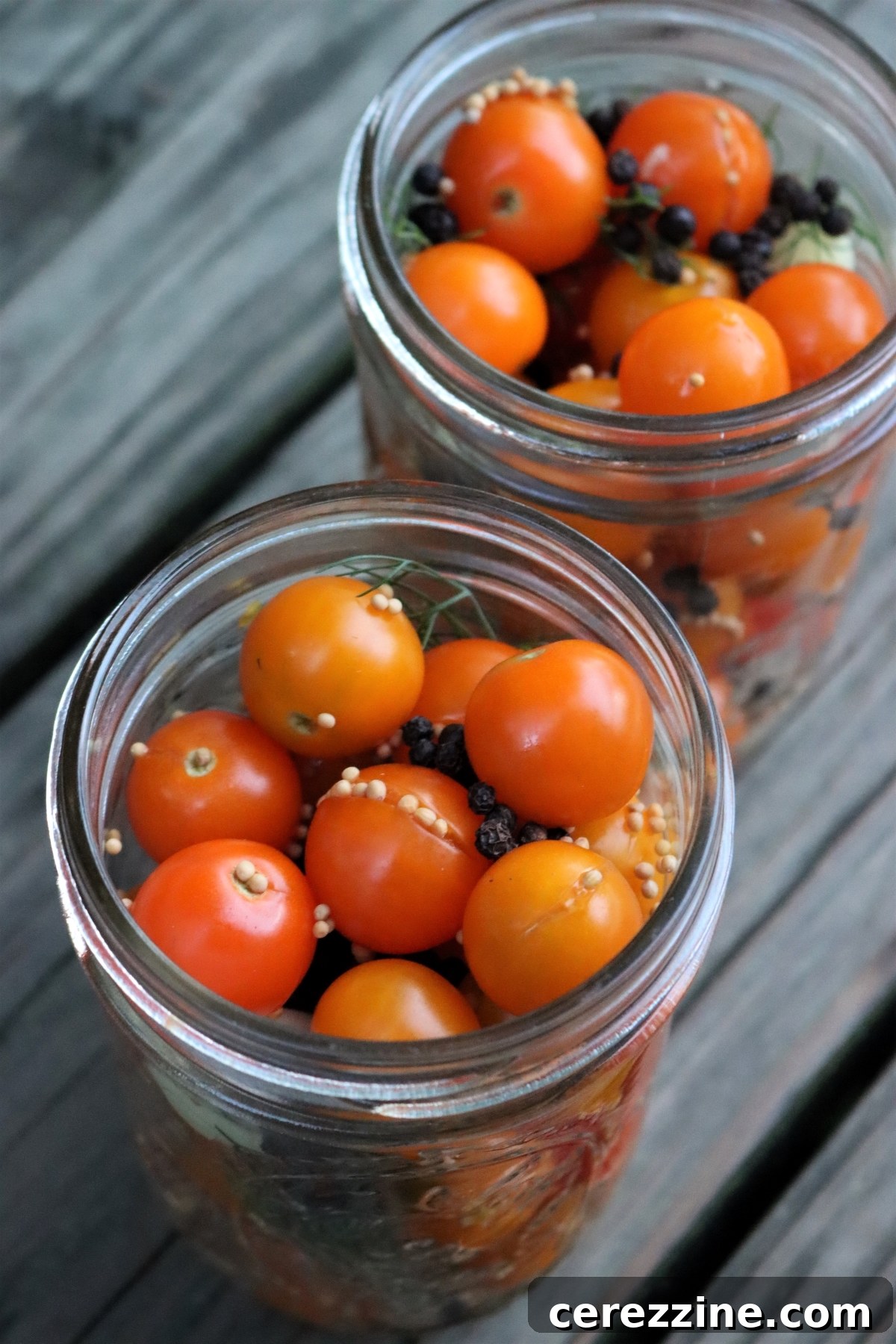Pickled Cherry Tomatoes Raw Pack