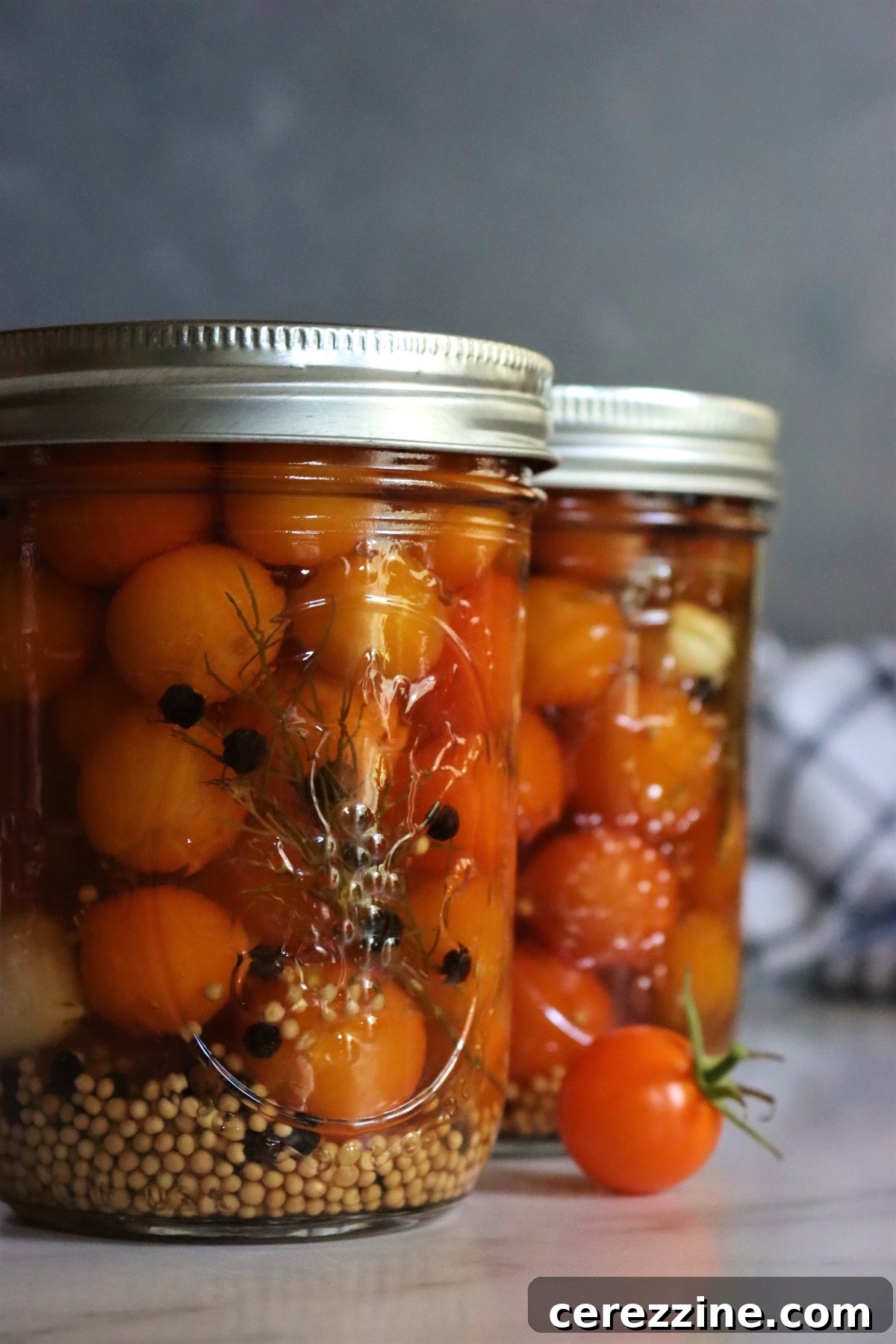 Pickled Cherry Tomatoes