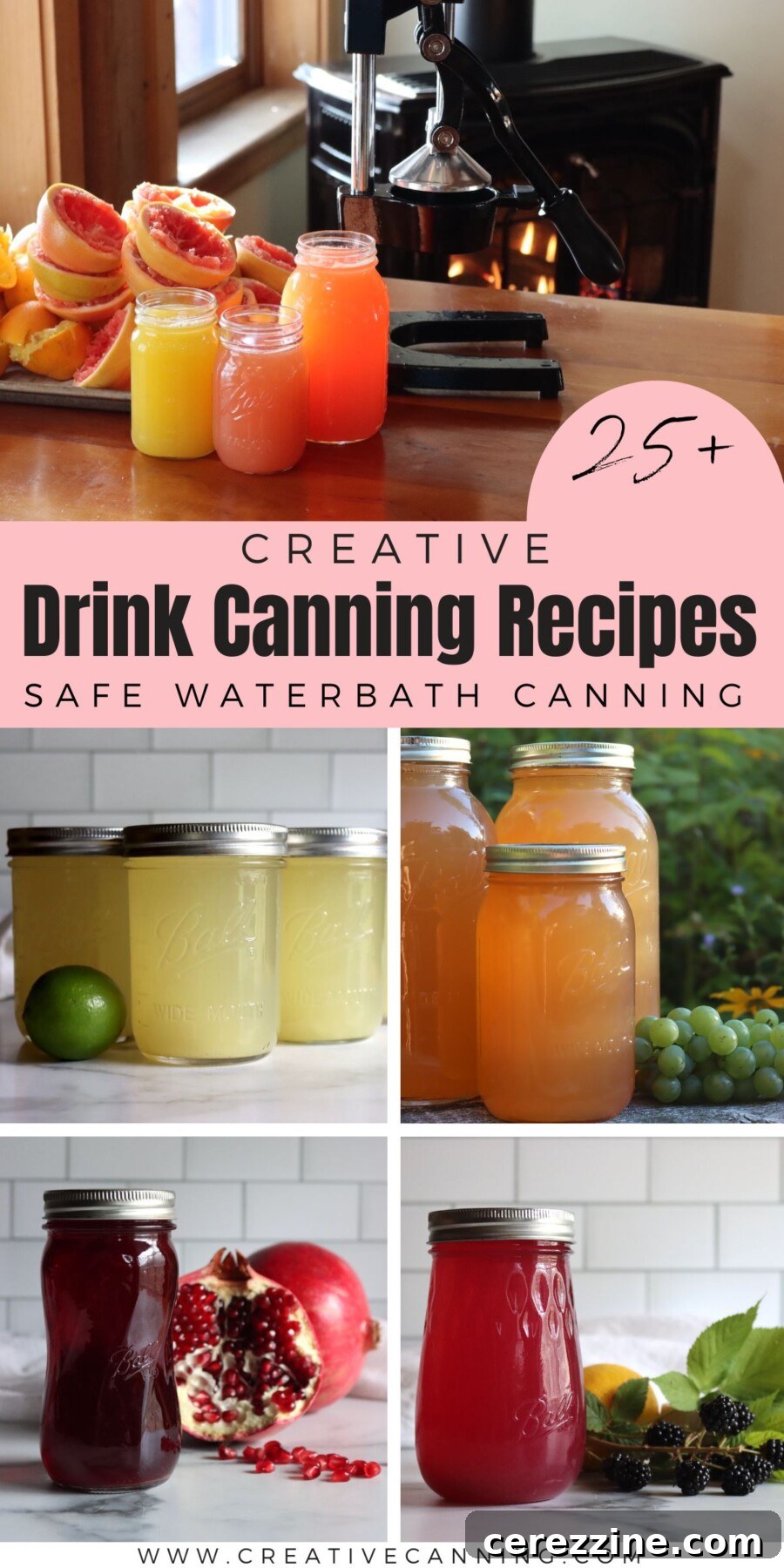 Drink Canning Recipes List