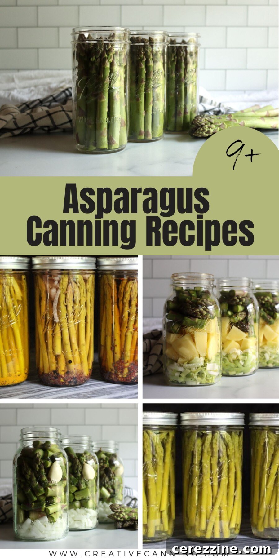 Asparagus Canning Recipes List