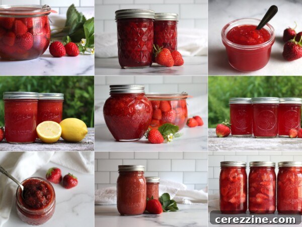 Strawberry Canning Recipes
