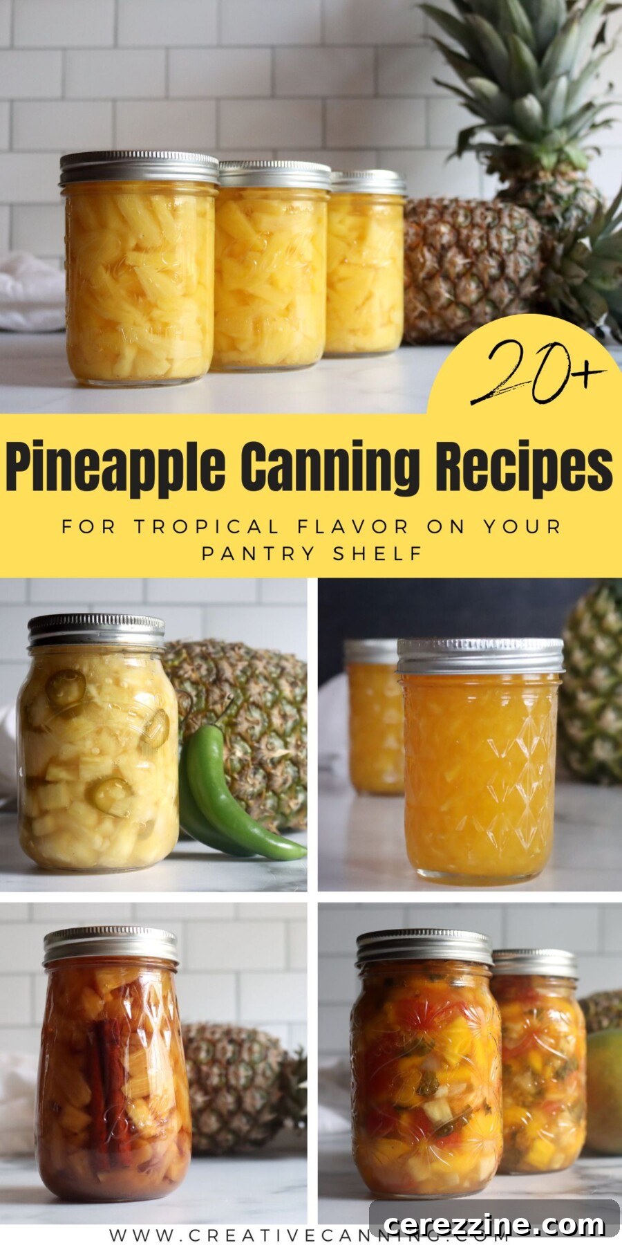 Pineapple Canning Recipes List