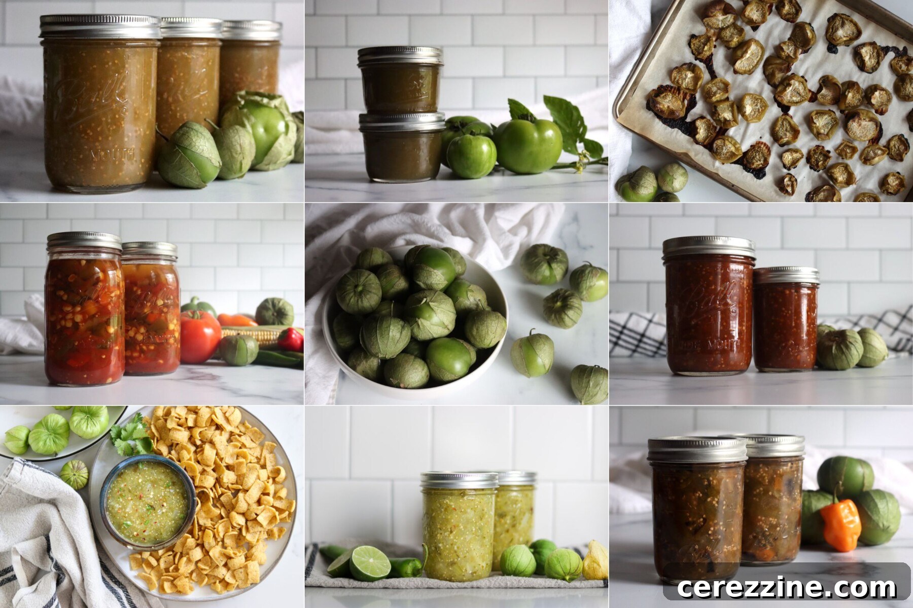 Tomatillo Canning Recipes