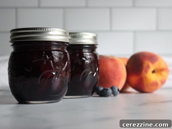 Blueberry Peach Jam