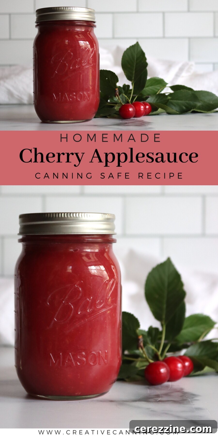 Cherry Applesauce Canning Recipe