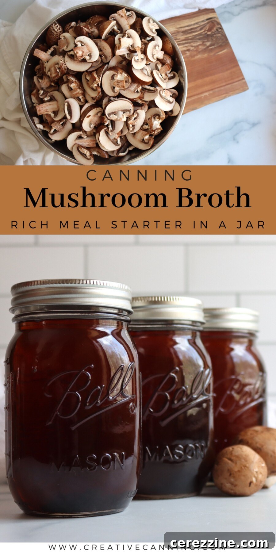 Mushroom Broth Canning Recipe