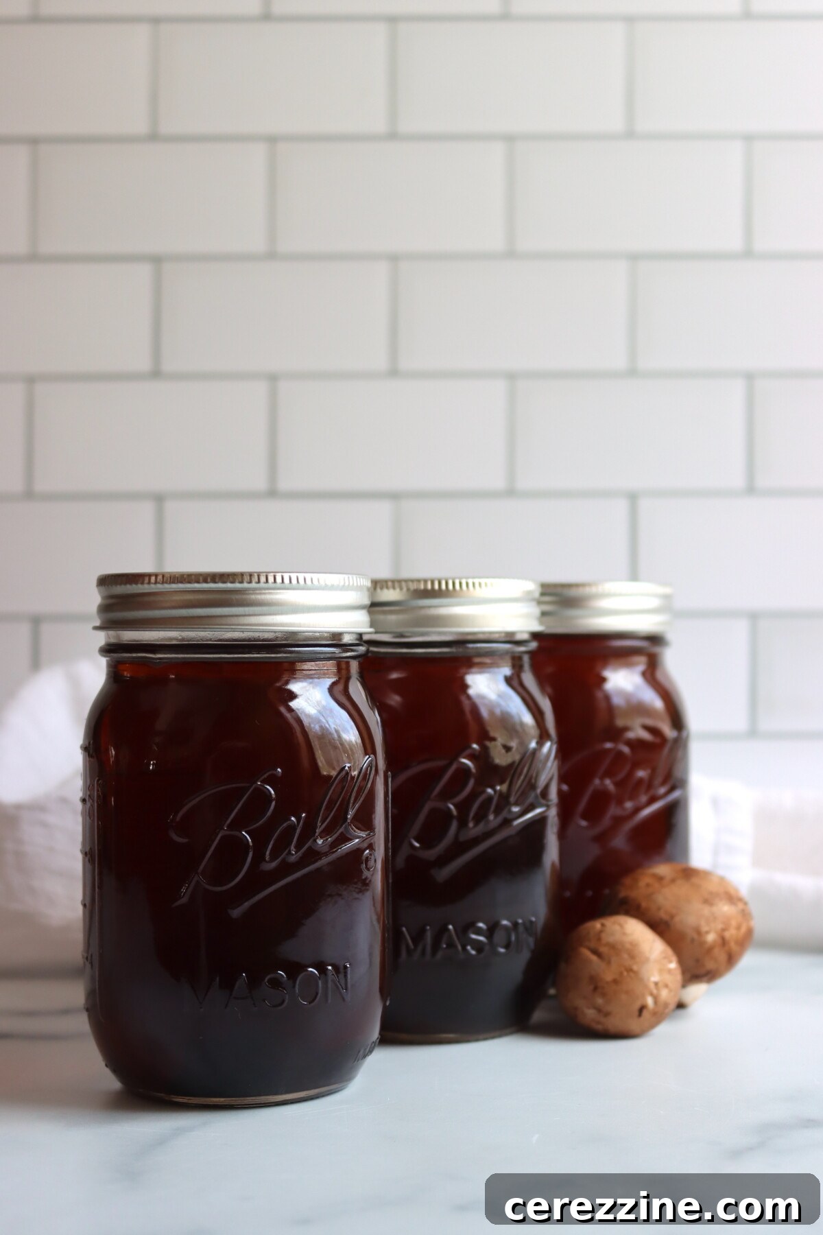 Canning Mushroom Broth
